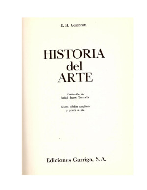 Gombrich-Hist Del Arte- Pp 13-28