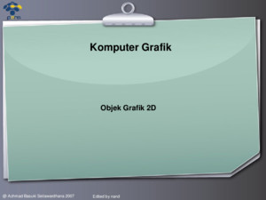 Grafik - 2 - Objek Grafik 2Dpptx