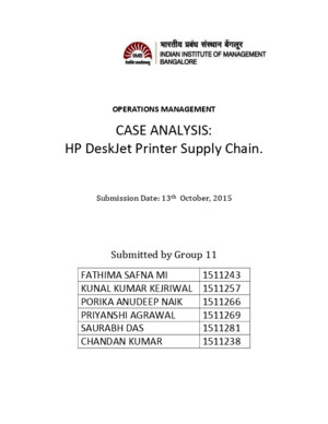 Group11_HP Deskjet Supply Chain