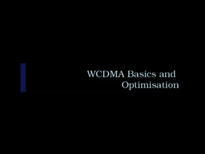 Handover Events WCDMA-Optimisation