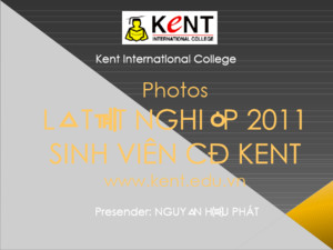 Hình ảnh lễ tốt nghiệp SV CĐ Quốc tế Kent - Kent Graduation Ceremony 2011 ::: wwwkenteduvn