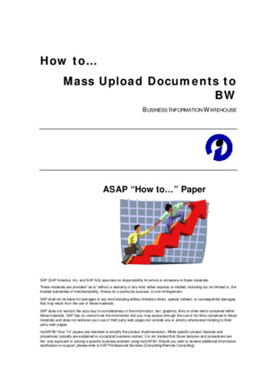How to Mass Upload Documents to BW