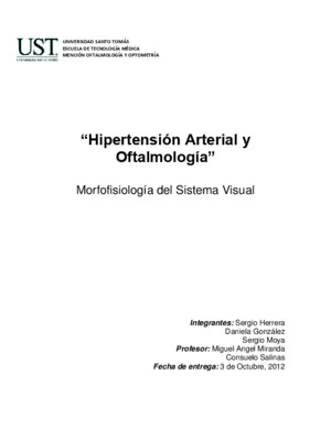 HTA y oftalmología