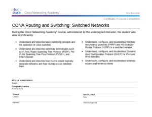 3CCNA Routing and Switching - Scaling Networks