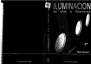 Iluminacion en Cine y Television - BlainBrown