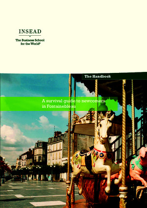 INSEAD Fontainebleau Handbook 2011
