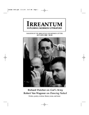 Irreantum, Volume 2, No 3, 2000