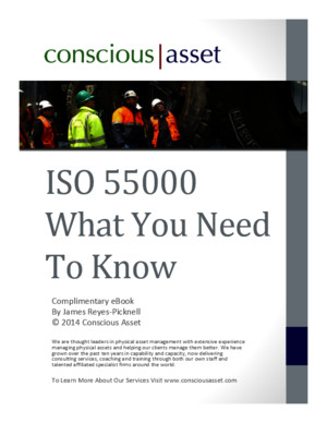 ISO 55000 - What You Need to Know