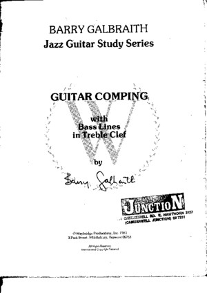 Jazz Method Guitar - Comping (Partitions)