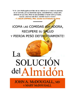 John McDougall La Solucion Del Almidon