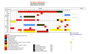 Kaldik Kalender Pendidikan Paud 2016-2017