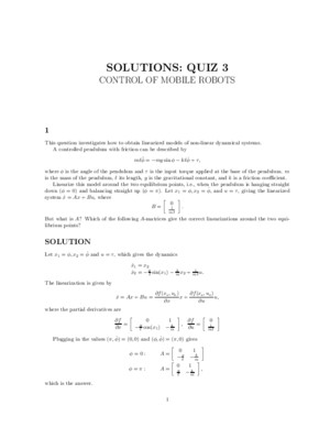 501 09 Quiz 3 Solutions