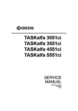 Kyocera TA-3051ci 3551ci 4551ci 5551ci Service Manual Rev6