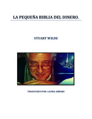 La Pequeña Biblia Del Dinero - Stuart Wilde