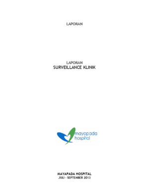 LAPORAN Surveillance Juli -September 2013