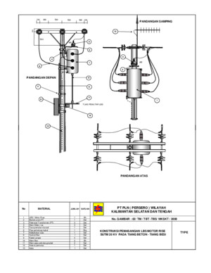 LBS-Konstruksi Load Breaker Switc Motor Rise