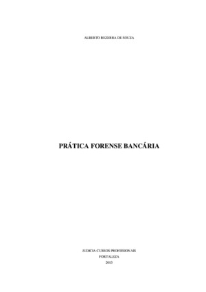 Livro Prática Forense Bancária para download grátis em PDF | Alberto Bezerra