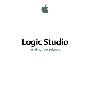 Logic Studio Installing Your Software