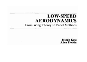 Low Speed Aerodynamics - Katz Plotkinpdf