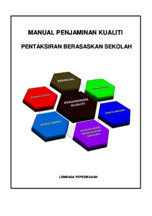 Manual Penjaminan Kualiti (1)