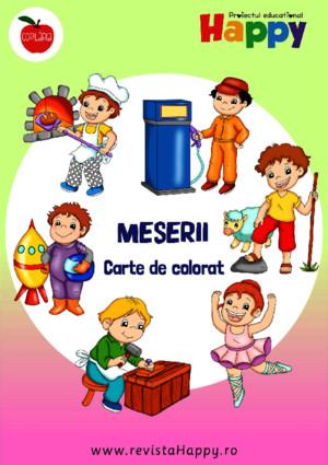 Meserii-carte de Colorat