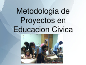 Metodologia Proyectos Cívica