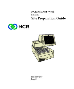 7456 RealPOS80c SitePreparation Guide