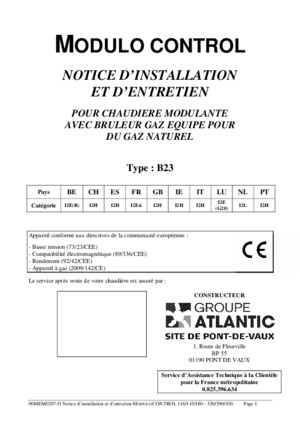 Modulo control-notice-installation-m116-145-180-330-390-450-atlantic-guillot