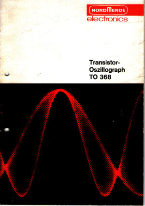 NORDMENDE Transistor-Oszillograph TO 368