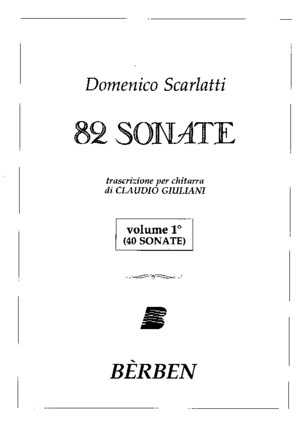 82 Sonatas Tr Claudio Giuliani