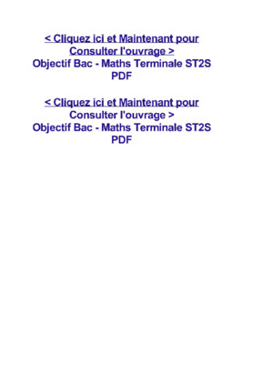 Objectif Bac - Maths Terminale ST2S PDFpdf