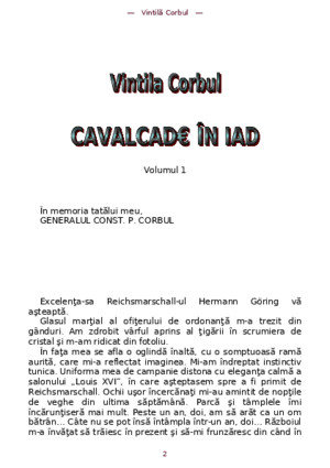 [OCR V04] Vintila Corbul - Cavalcada in Iad - Vol1