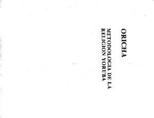 ORICHAS METODOLOGIA DE LA RELIGION YORUBA (OBA ECUN)pdf