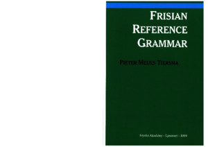 [Pieter Meijes Tiersma] Frisian Reference Grammar