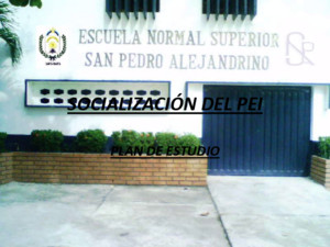 Plan De Estudio IED Esc Normal Superior San Pedro Alejandrino