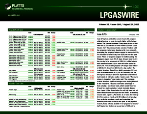 Platts LPG Gaswire 23082013