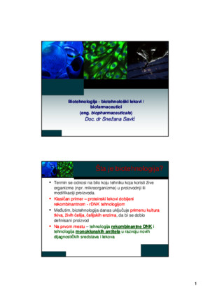 predavanje IV godina biotehnoloski lekovi2 (1)pdf
