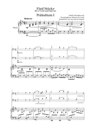 Prelude Shostakovich for 2 Cellospdf