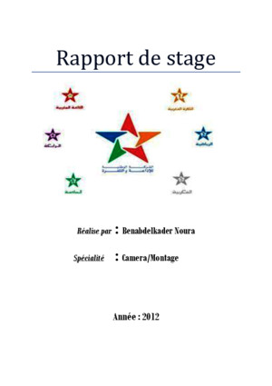 Rapport de Stage SNRT Maroc ( RTM )