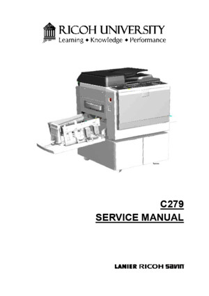 Ricoh DD450 service manuall