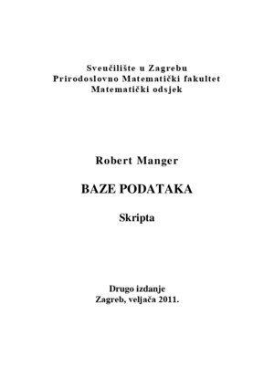 Robert Manger - BAZE PODATAKApdf