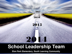 School Leadership Team Elon Park Elementary, South Learning Community 2015 2014 2016 2017