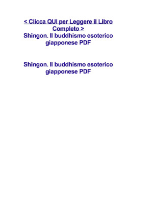 Shingon Il buddhismo esoterico giapponesepdf