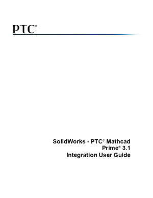 SolidWorks-Mathcad Prime Integration User Guide