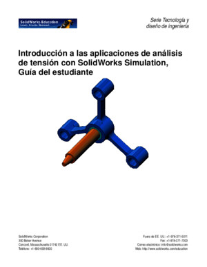 SolidWorks Simulation Student Guide ESP