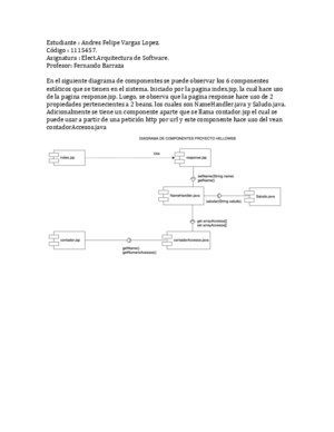 Actividad 2 - Diagrama de Componentes y Secuencia Actividad Proyecto HelloWeb