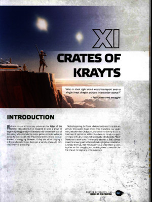 Star Wars - Edge of the Empire - Crates of Krayts (Beta Rulebook)