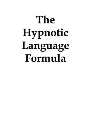 The Hypnotic Language Formula
