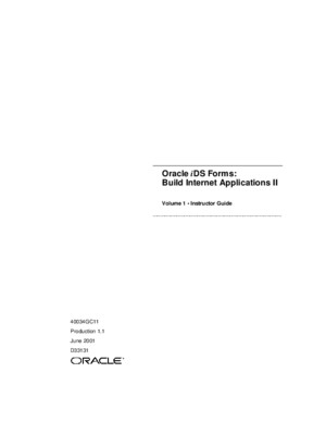 03Oracle Ids Forms-build Internet Applications II-V1