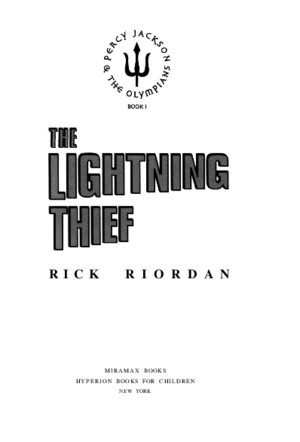 The Lightning Thief - Percy Jackson